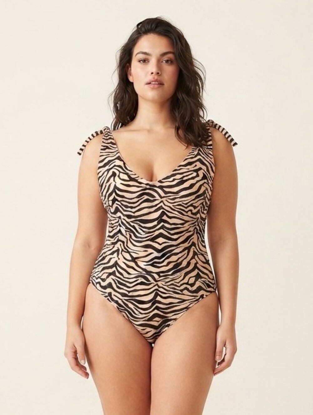 Social Standard by Sanctuary Curvy Leopard One Piece Swim Suit XL